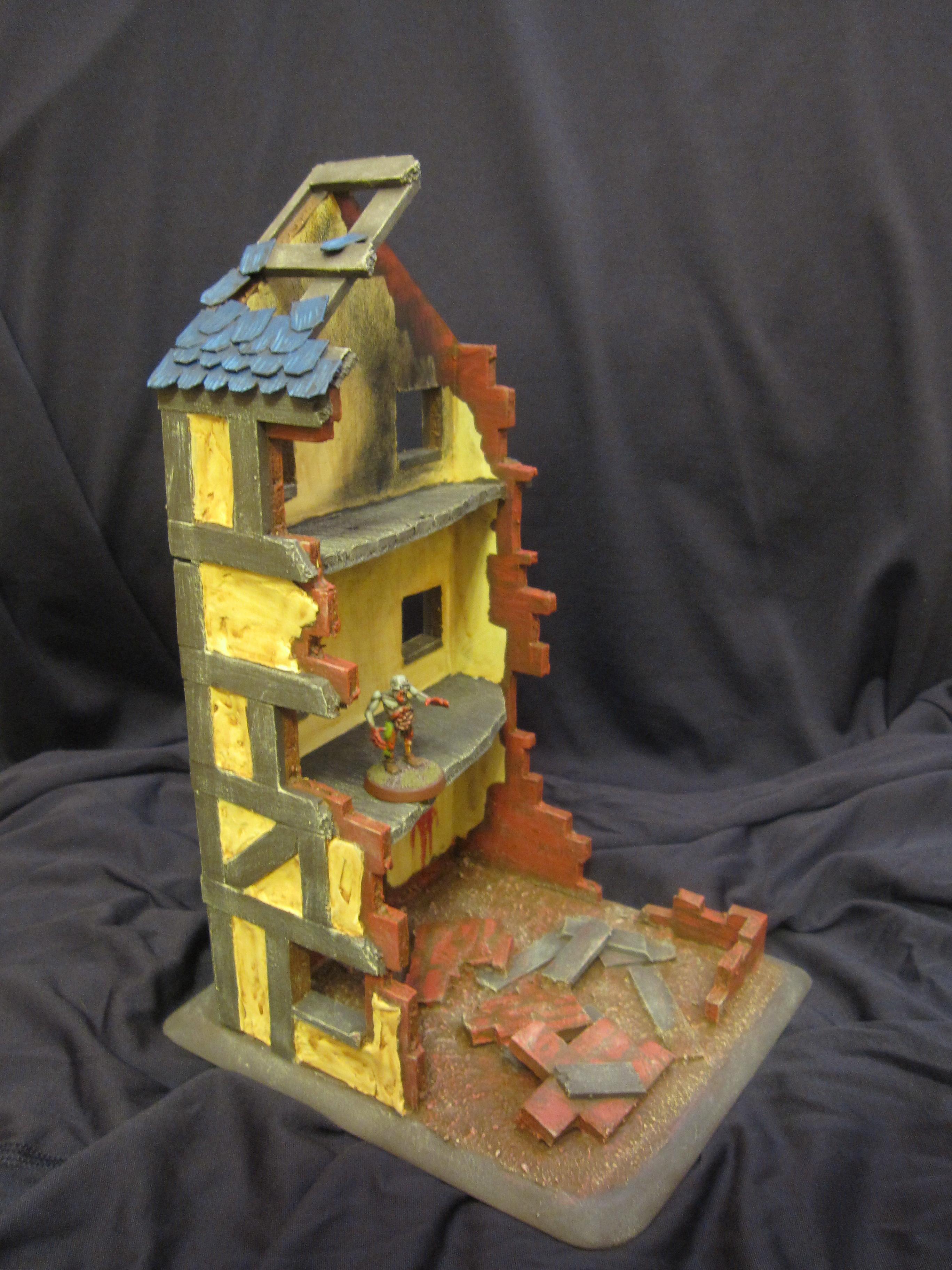 Buildings Mordheim Ruin Terrain Finished Mordheim Ruins Gallery